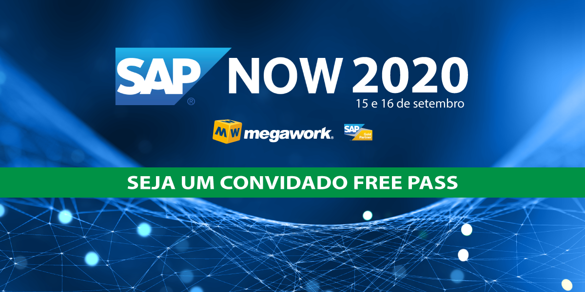 Participe gratuitamente do maior evento de negócios e tecnologia da América Latina, o SAP NOW 2020!