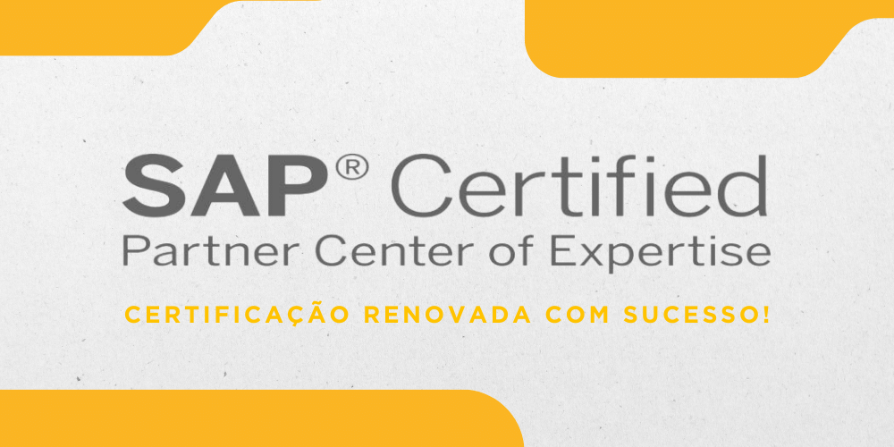 Megawork renova Certificação SAP PCoE, reafirmando seu compromisso com a excelência